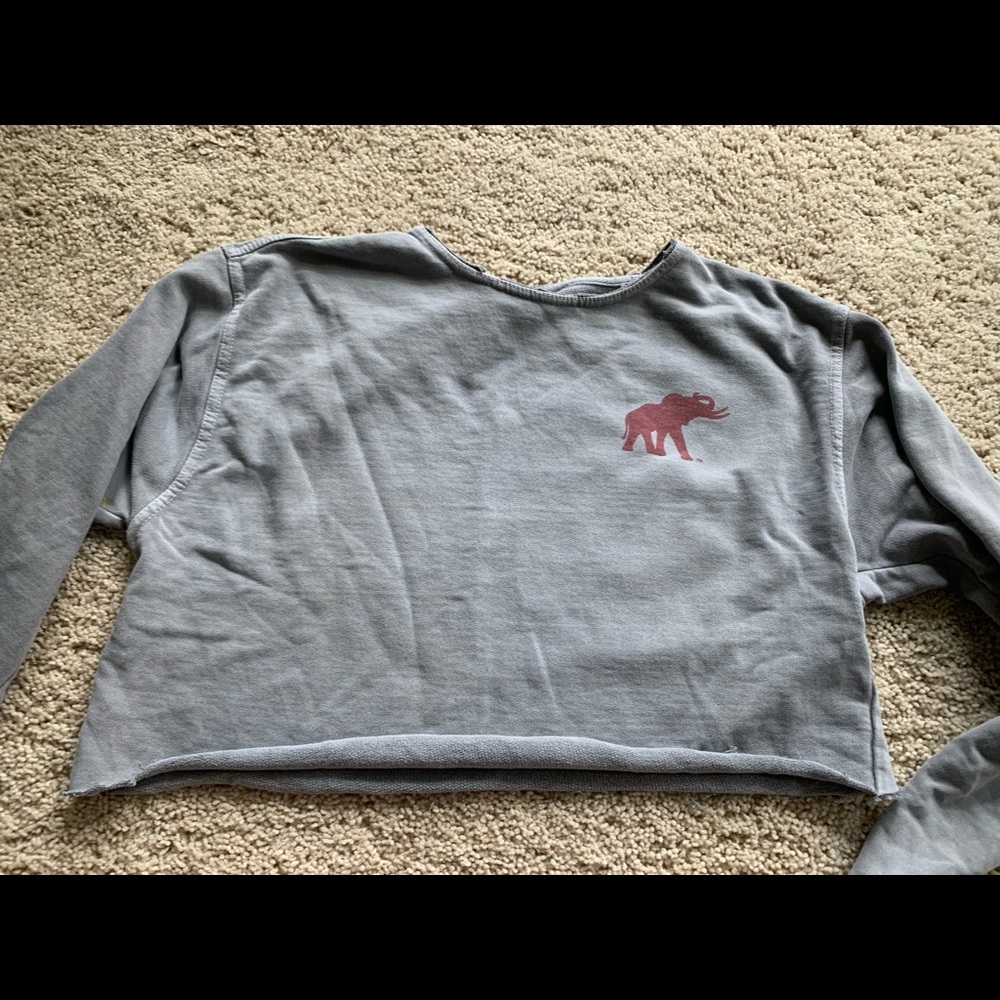 Cropped Alabama crewneck